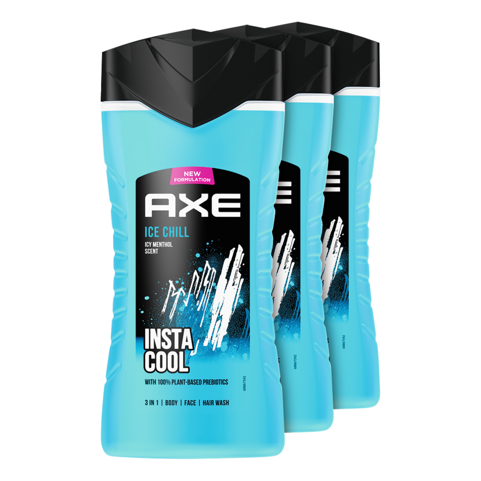 Axe Dusch Ice Chill 3 x 250 ml