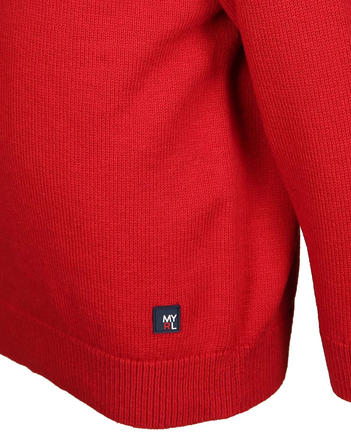 Strick-Pullover BASIC MYRL in rot