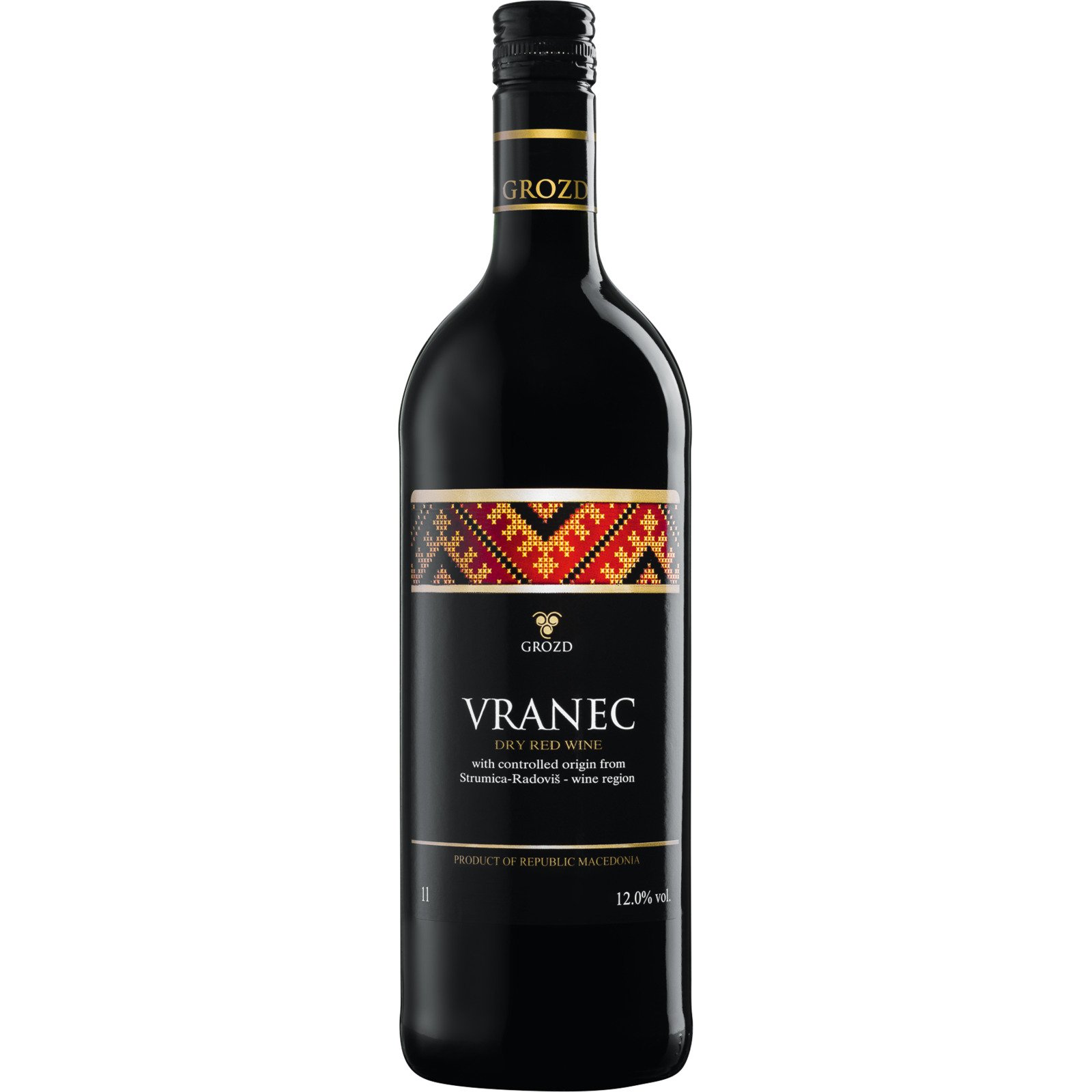 Grozd Vranec 100 cl