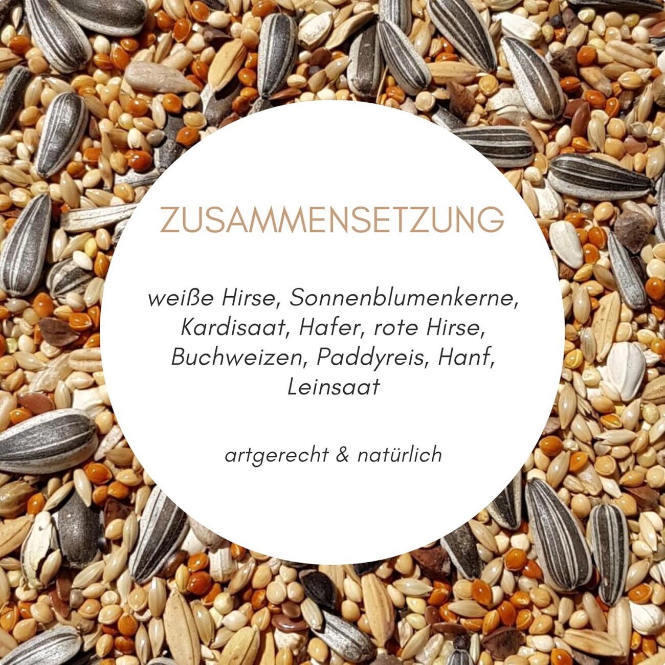 Supravit Großsittichfutter - Körnermischung für Großsittiche 2,5 kg
