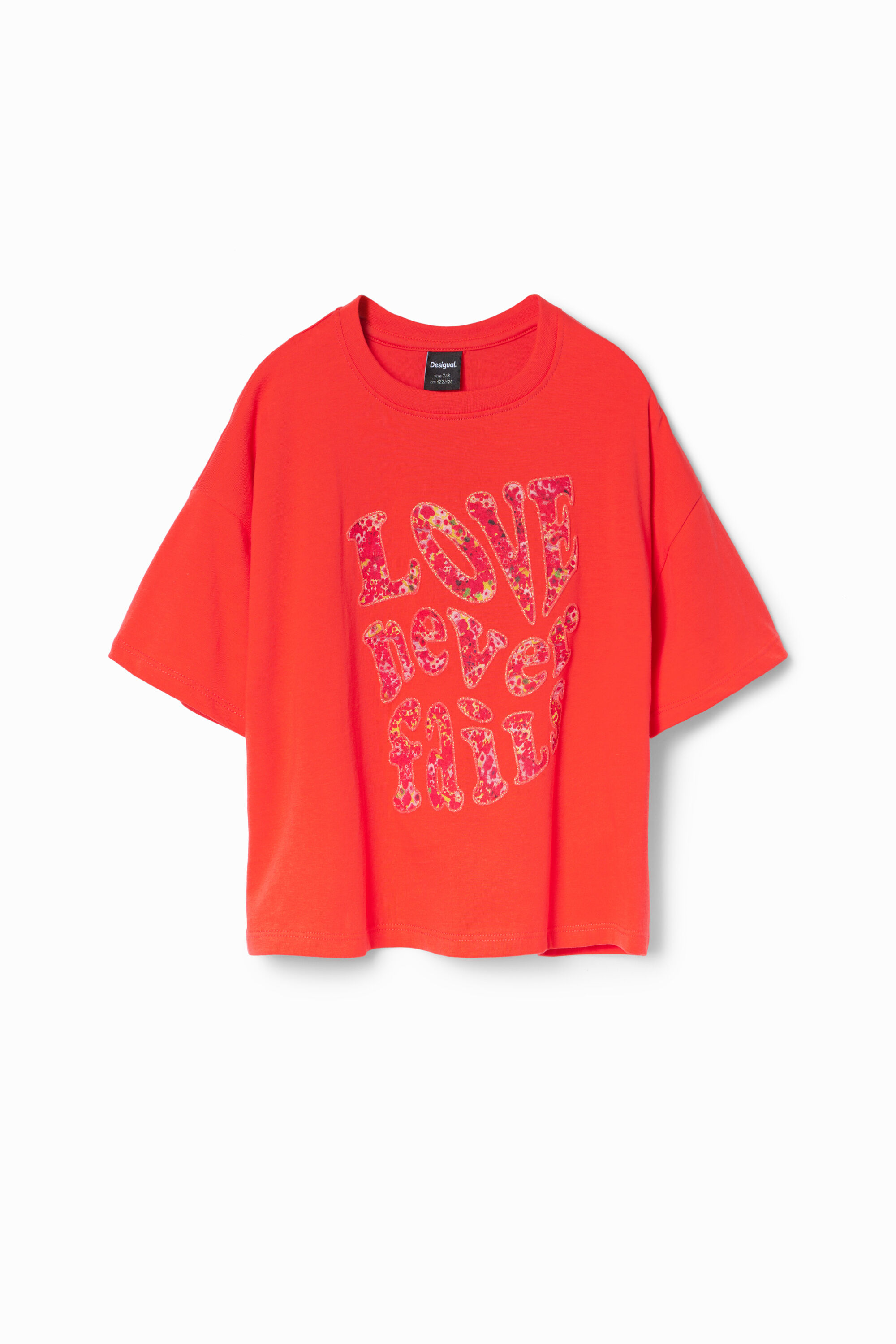 T-shirt oversize message