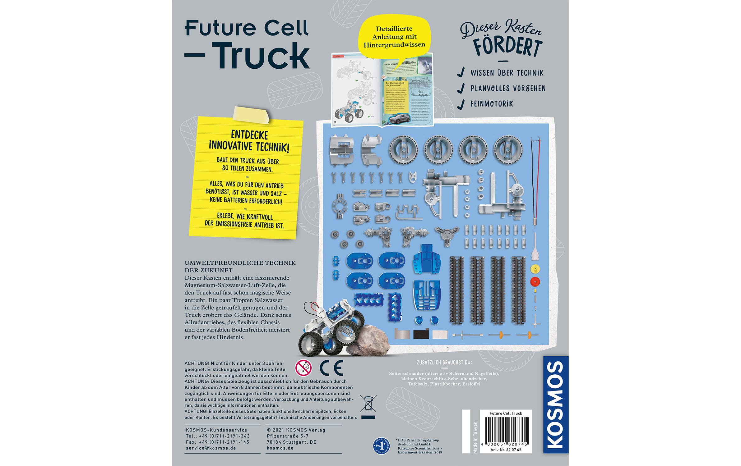 Experimentierkasten Future Cell-TruckEntdecken Sie innovative Brennstoffzellen-Technik