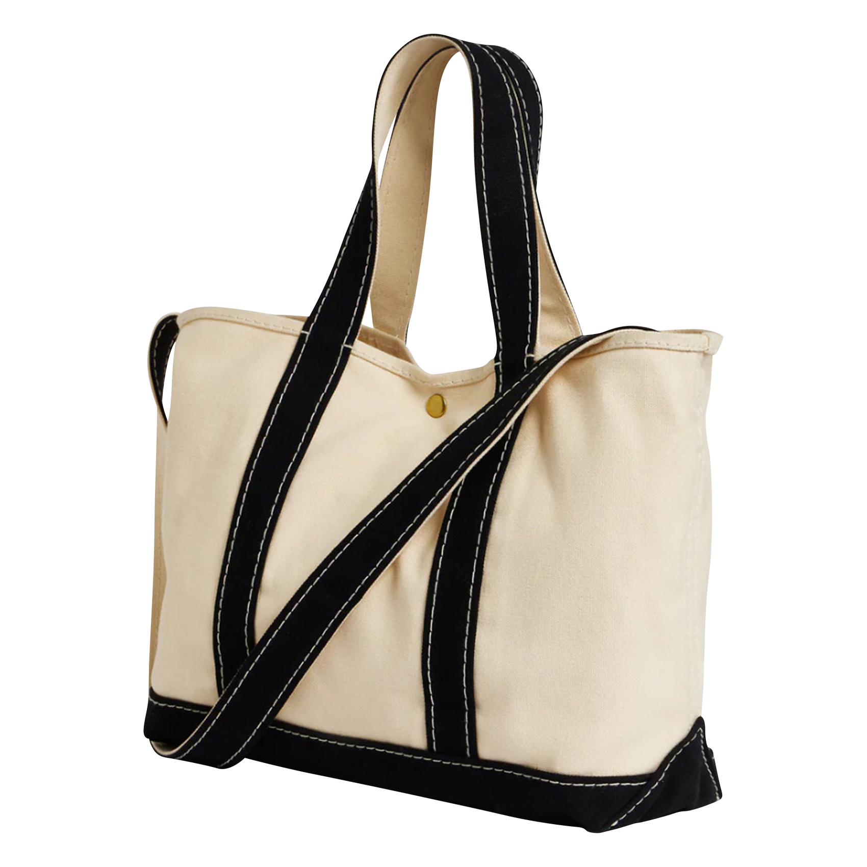 LEON - Sac cabas en coton | Blanc