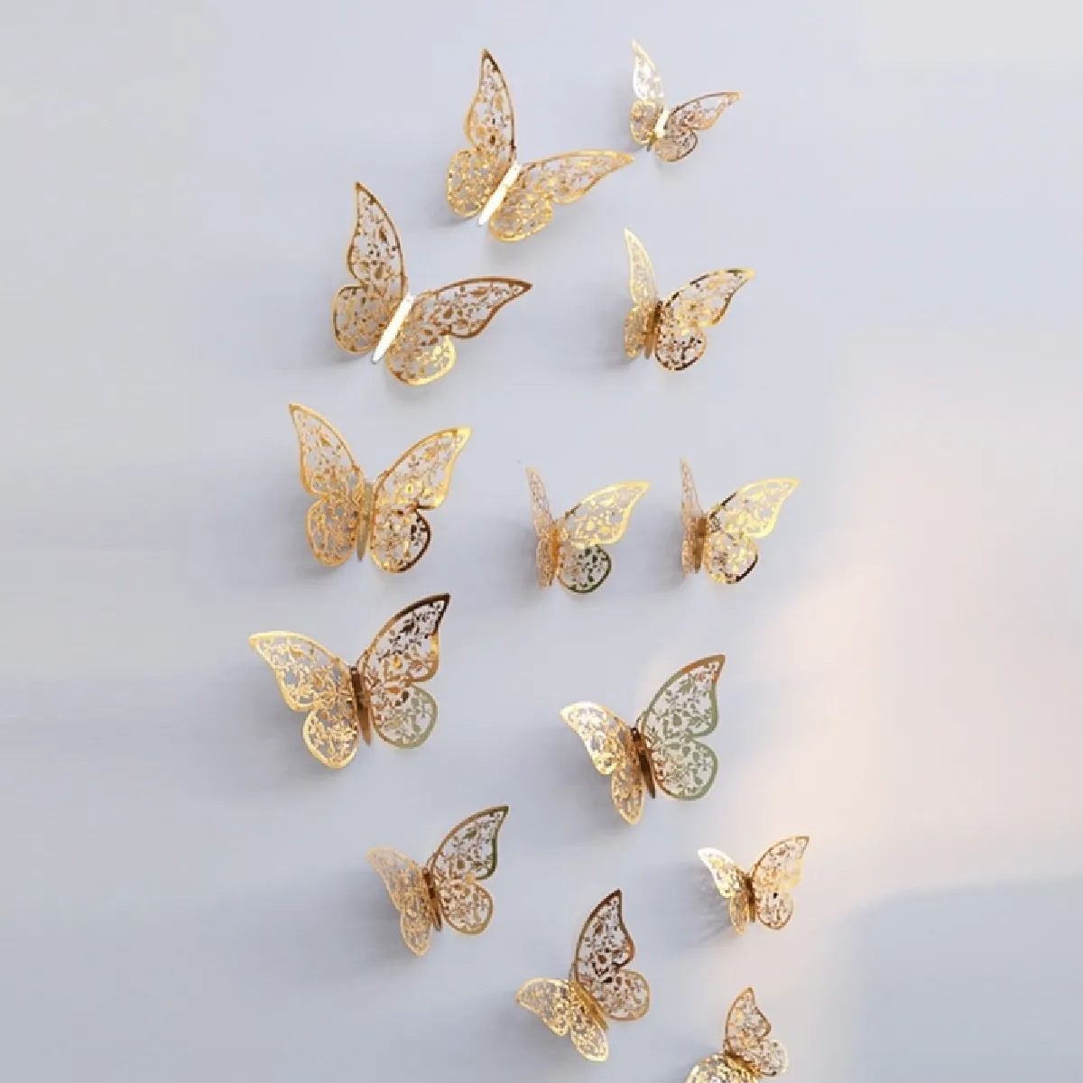 Papillon Creux Autocollant 3D wewoo