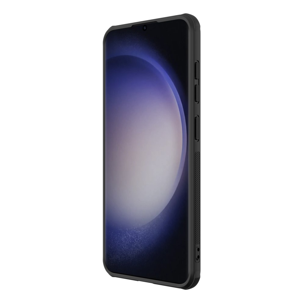 Samsung Galaxy S24 Hardcase Schutzhülle Grip Design - Schwarz