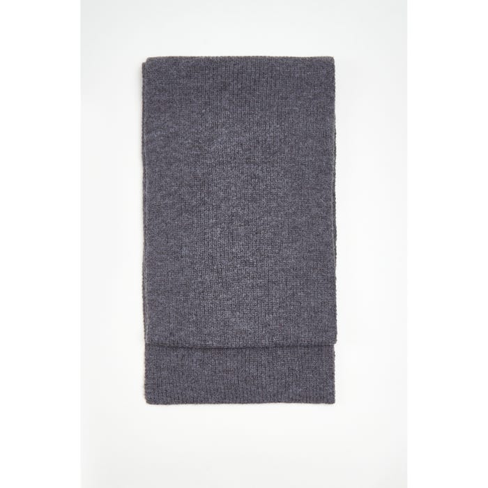 Veritas-Sjaal rib fijn melange