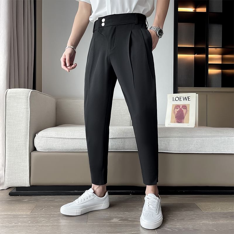 VEAZ - Taps toelopende cropped pantalon