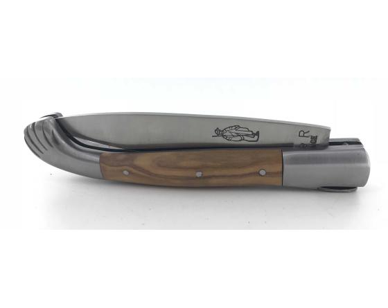 Le Voyageur - Olivier - 2 mitres Couteau de Poche par Thiers-Issard