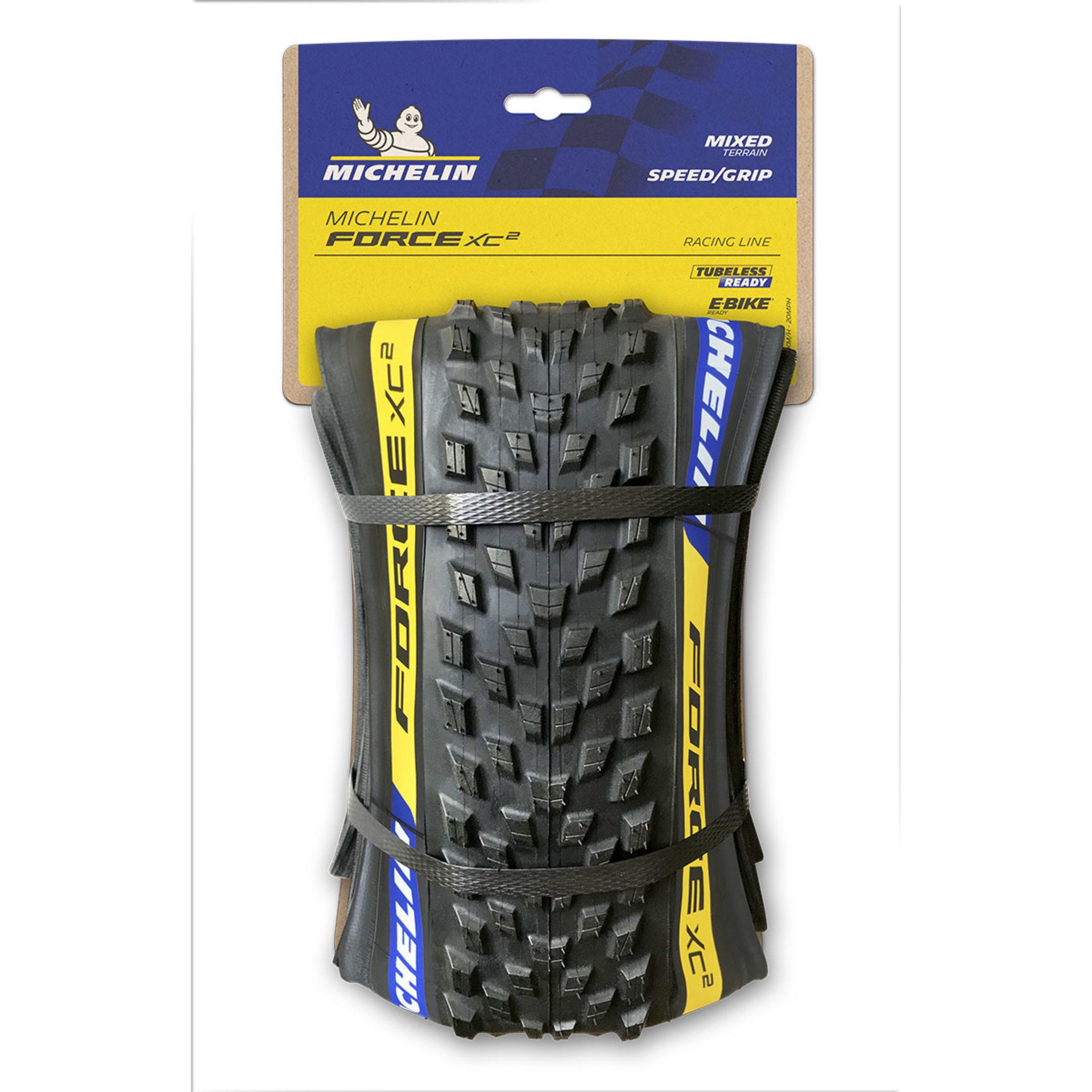 Michelin Force XC2 Racing TLR MTB Buitenband Zwart