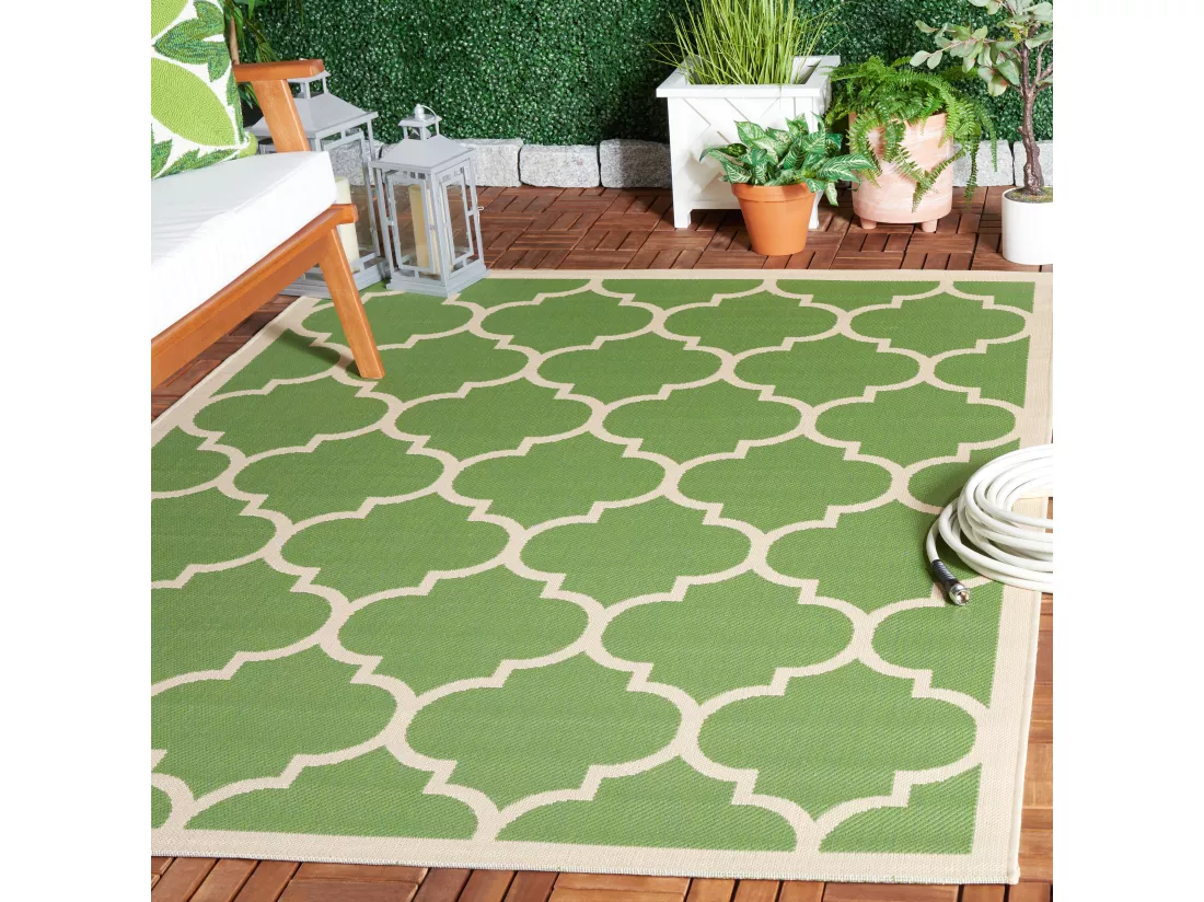 Tapis Green & Beige 122 X 170 cm - Arista