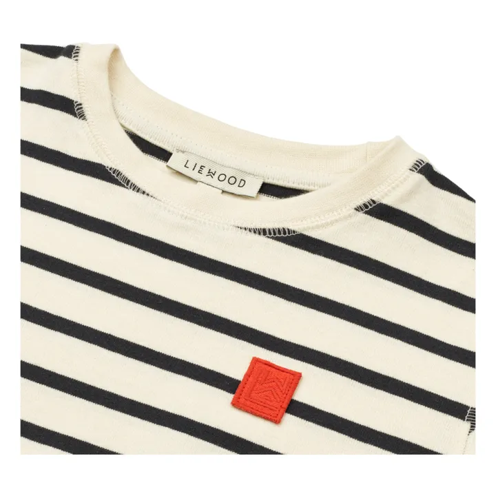 Liewood T-shirt Ullrik Rayé | Bleu marine