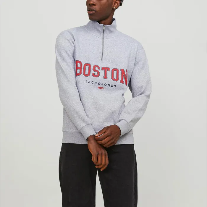 Jack & Jones Bradley Cedric Half Zip Sweater Heren