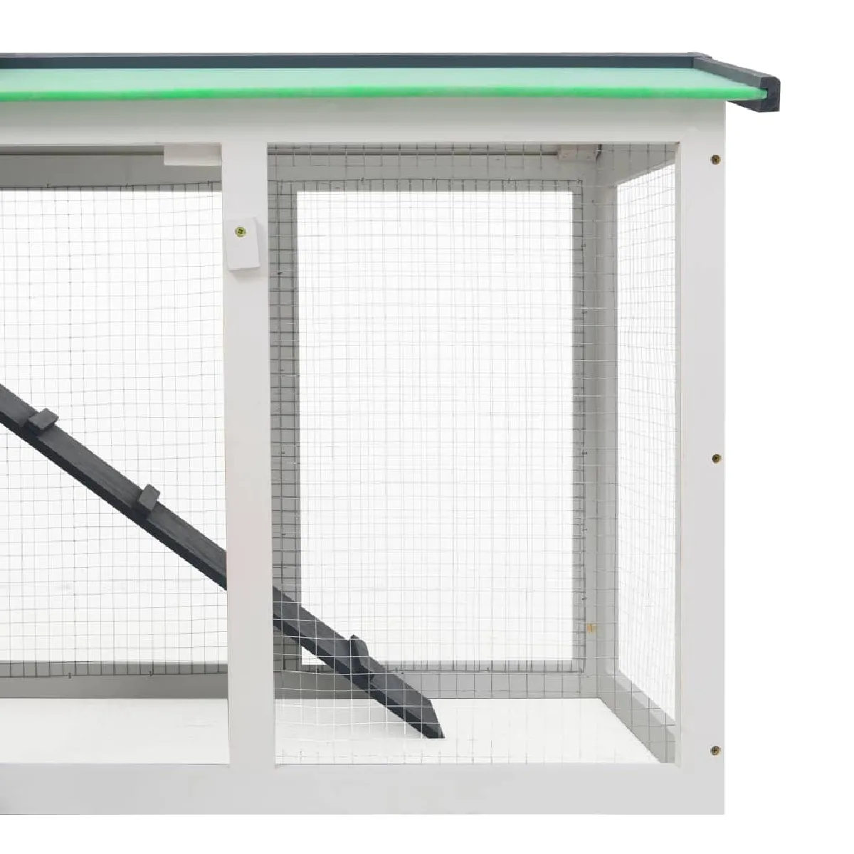 vidaXL Clapier d'extérieur 145x45x84 cm Bois