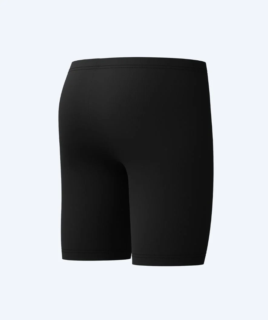 Speedo lange badebukser til drenge - Hyperboom Panel - Sort/gul