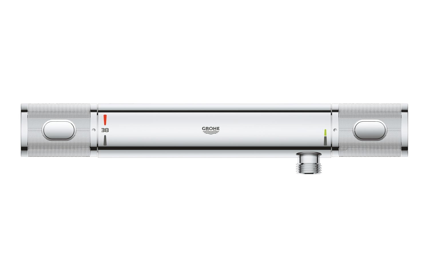 Duscharmatur Precision Feel chrom, 153 mm Stichmass<br>Mit GROHE ProGrip Griff, wassersparend