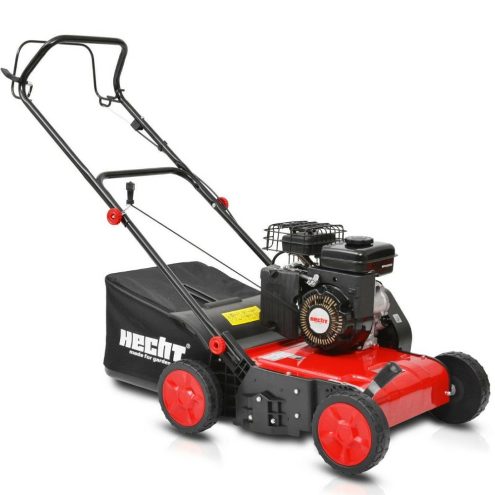 H 5654 scarificateur a essence 4temps 18doubles lames bac 40l