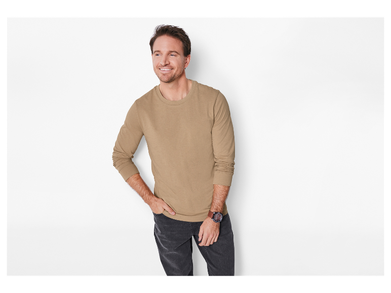 Heren shirt met lange mouwen