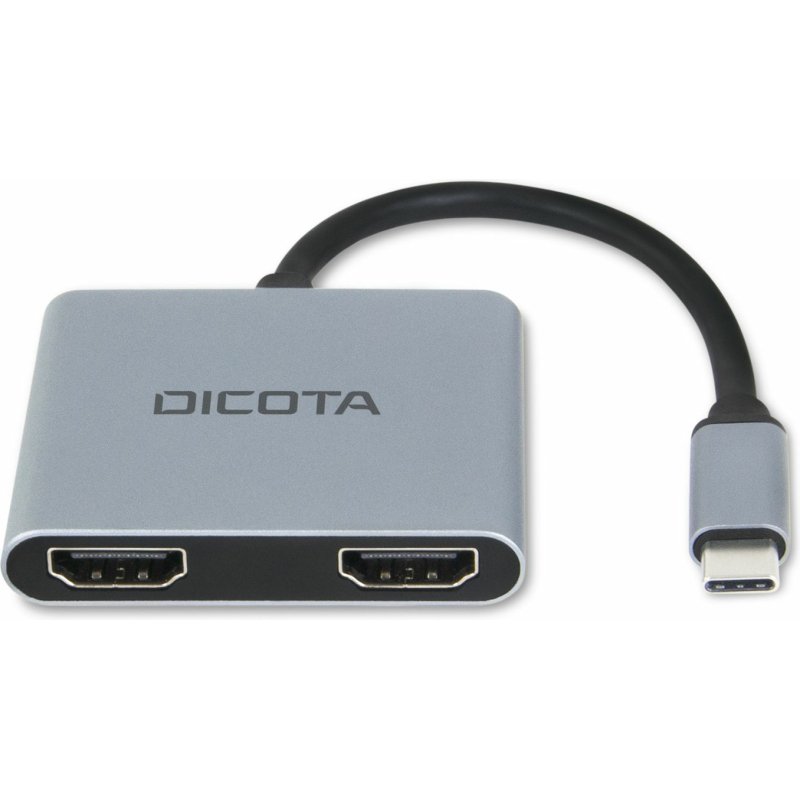 DICOTA D32063 station d'accueil Tablette/Smartphone/ordinateur portable Argent