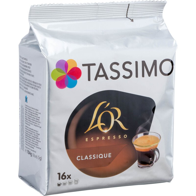 Capsules de café Tassimo L'Or Espresso Classique - Paquet de 16