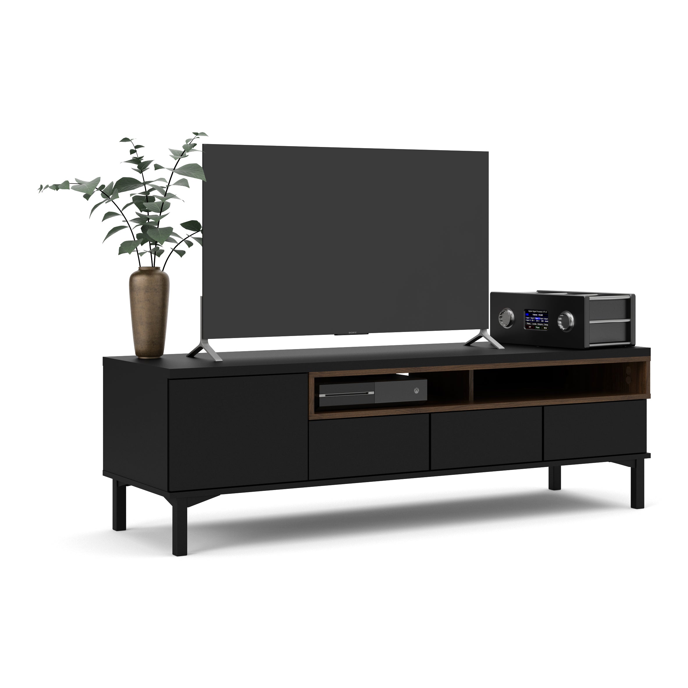 by fonQ basic Nook Tv-meubel - Zwart
