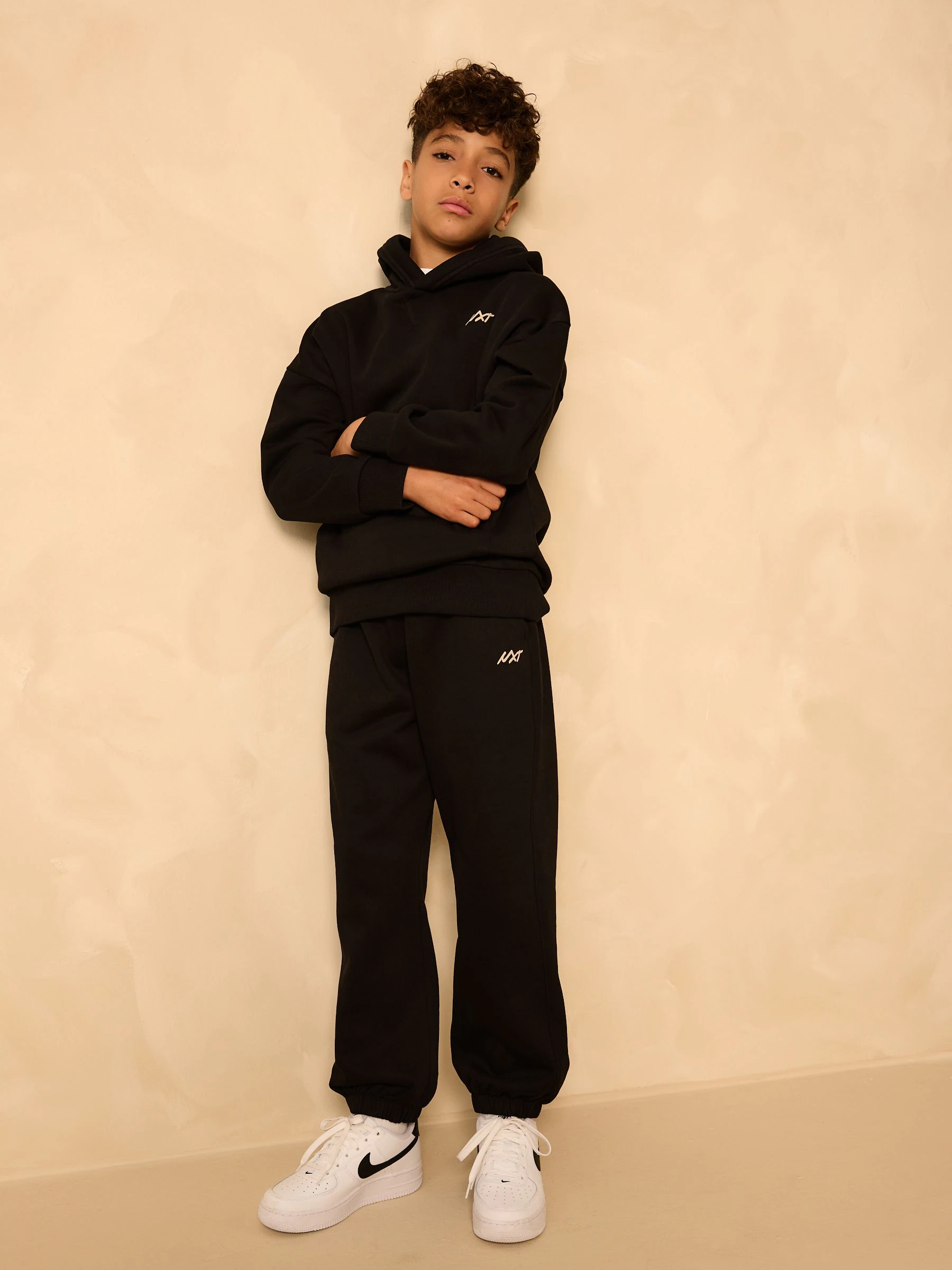 Zwart - Set van sweatshirt en joggingbroek