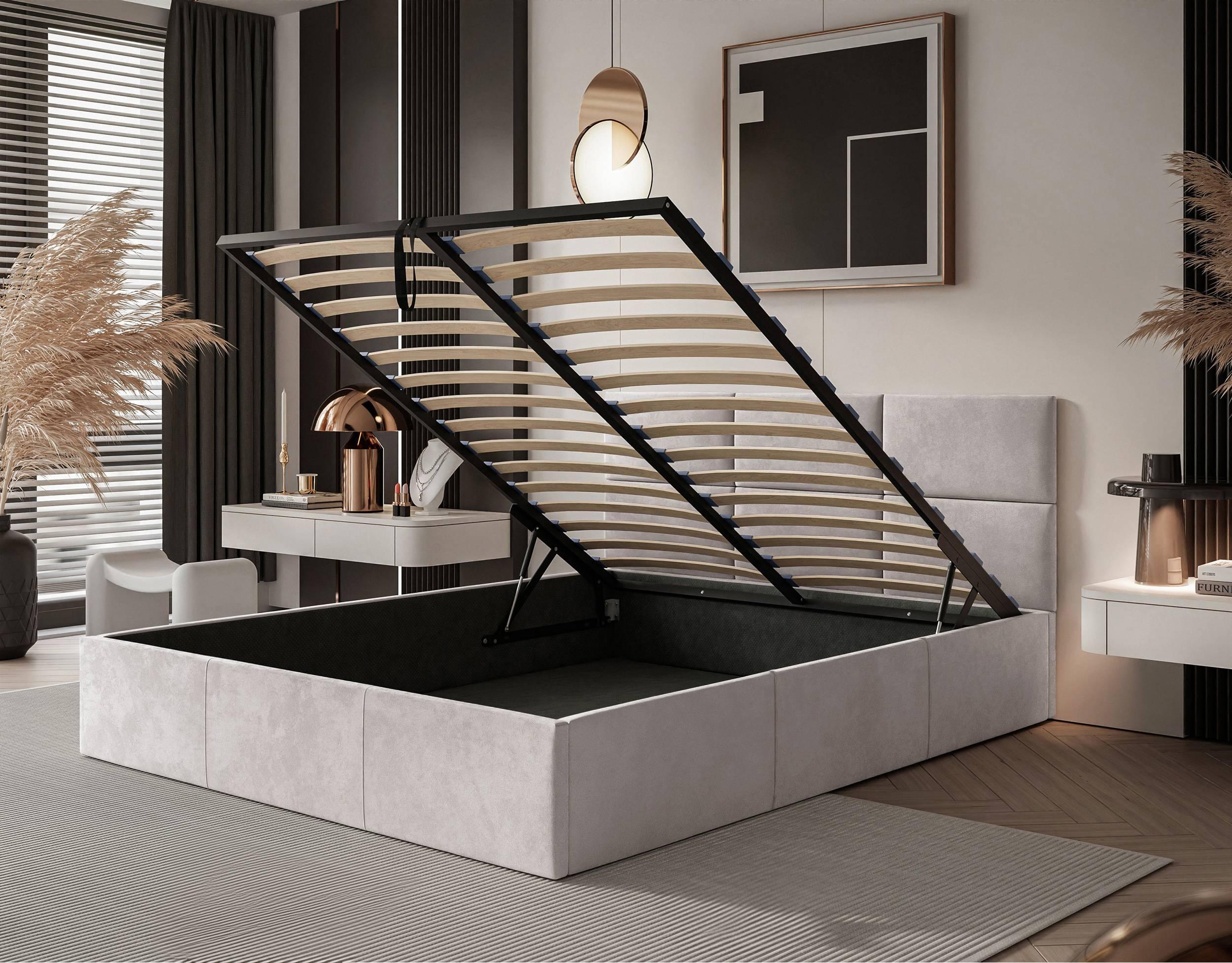 NADUVI Collection Bedframe Harlee met opbergvak 140x200
