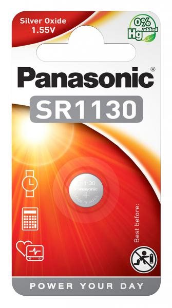 PANASONIC Batterien SR1130/V390/SR54 Blist 1 Stk