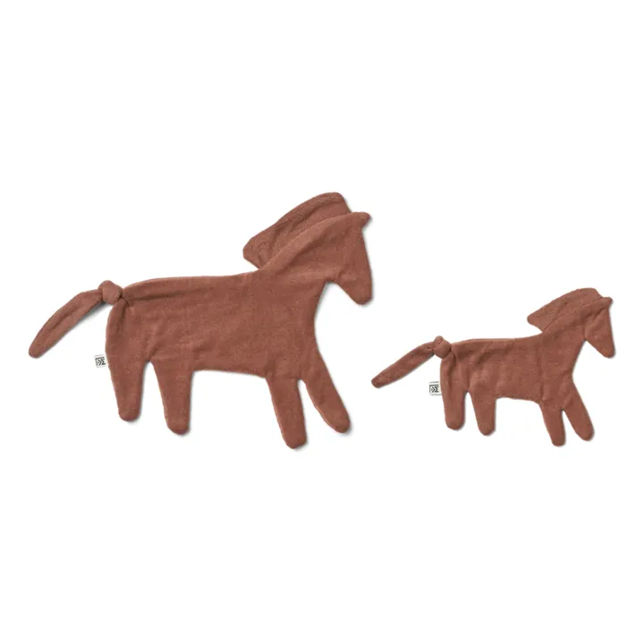 Liewood Doudou lange Janai - Set de 2 | Horses/Dark rosetta