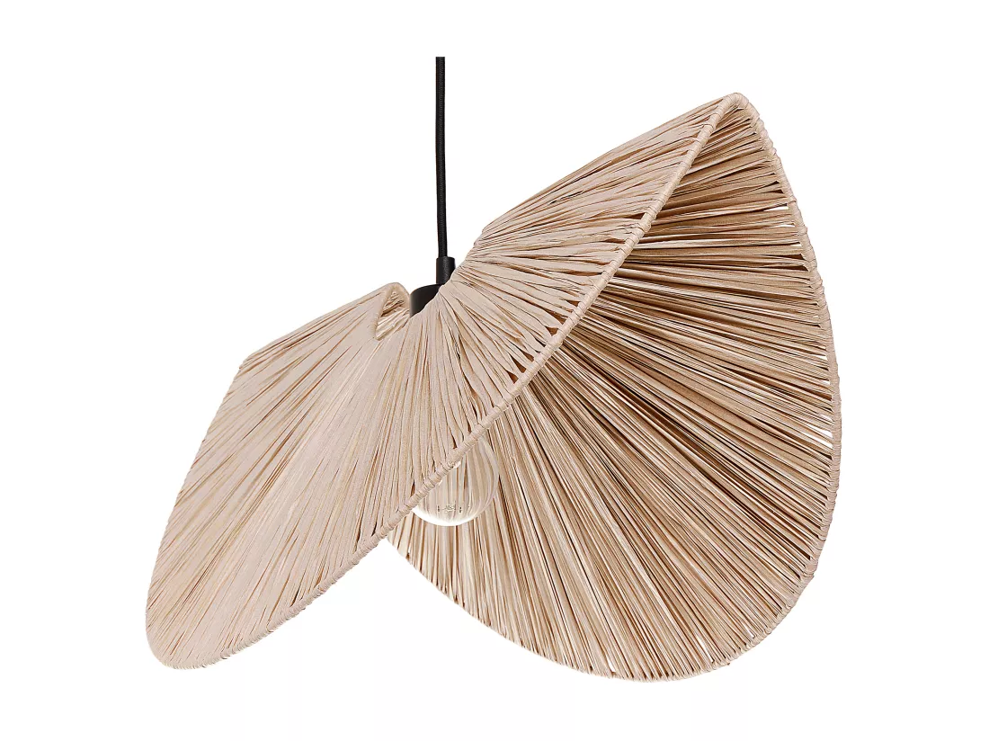 Lampe suspension HERRON Papier Naturel