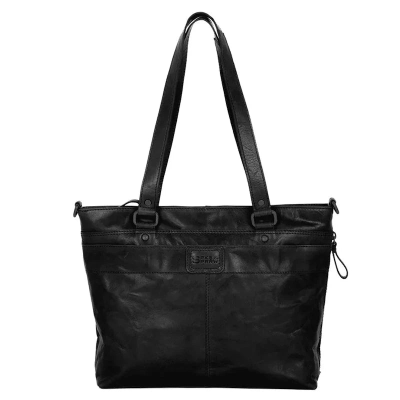 Spikes & Sparrow Bronco Shopper Lavendar Black