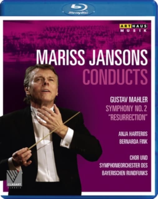 HARTEROSFINKMARRIS JANSONS: Mahlersymphony N 2 (Blu-ray)
