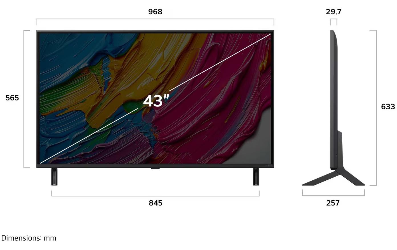 TV 43QNED80A6A 43