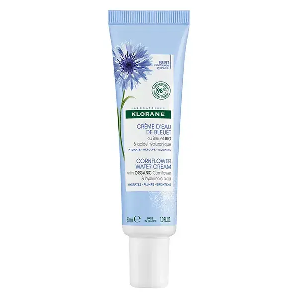 Creme de água de centáurea Klorane 30ml