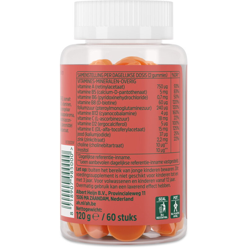 Care Multi gummies sinaasappelsmaak
