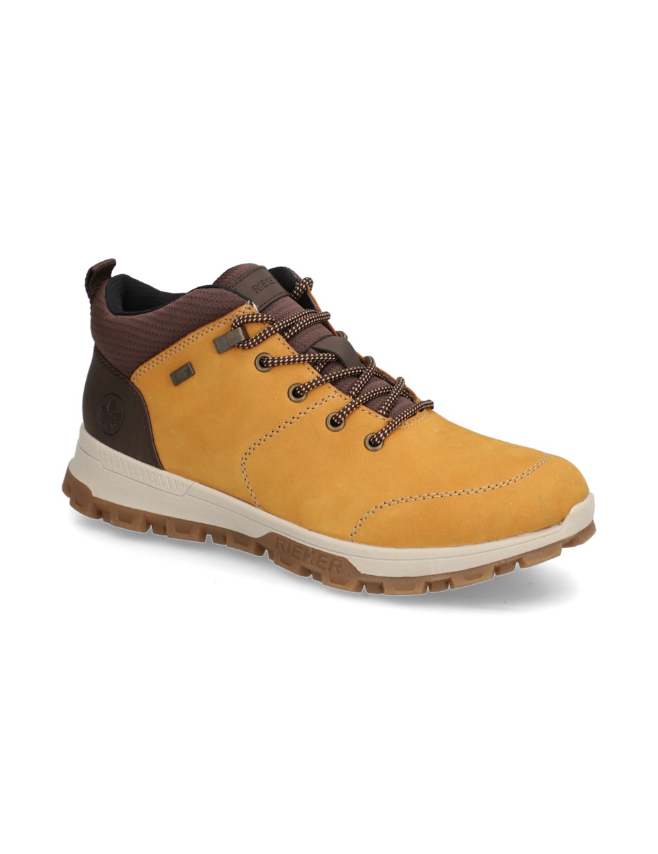 Lederkombination Sneaker Mid Cut