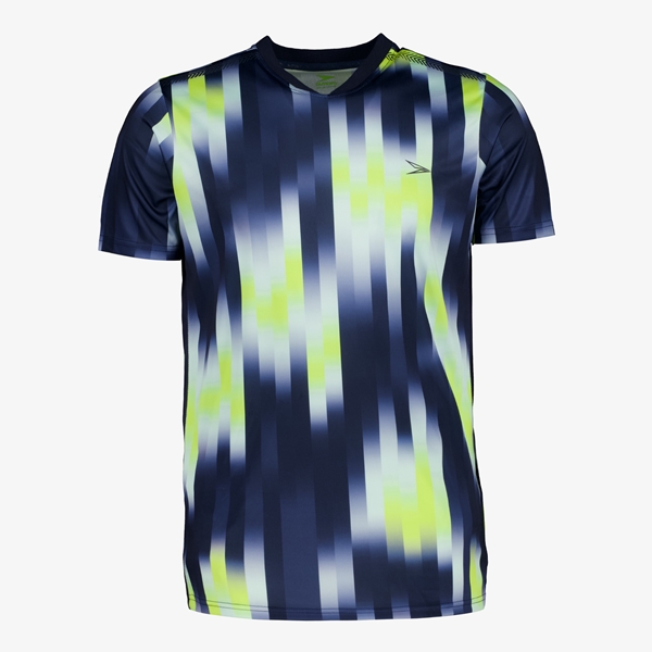Dutchy Dry heren voetbal T-shirt blauw met print