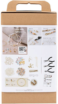 Creotime DIY Startsett Smykke Classic Pearls
