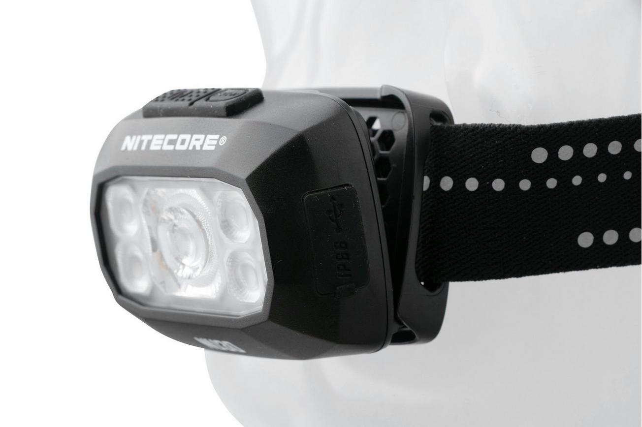 Nitecore NU30 oplaadbare hoofdlamp, zwart