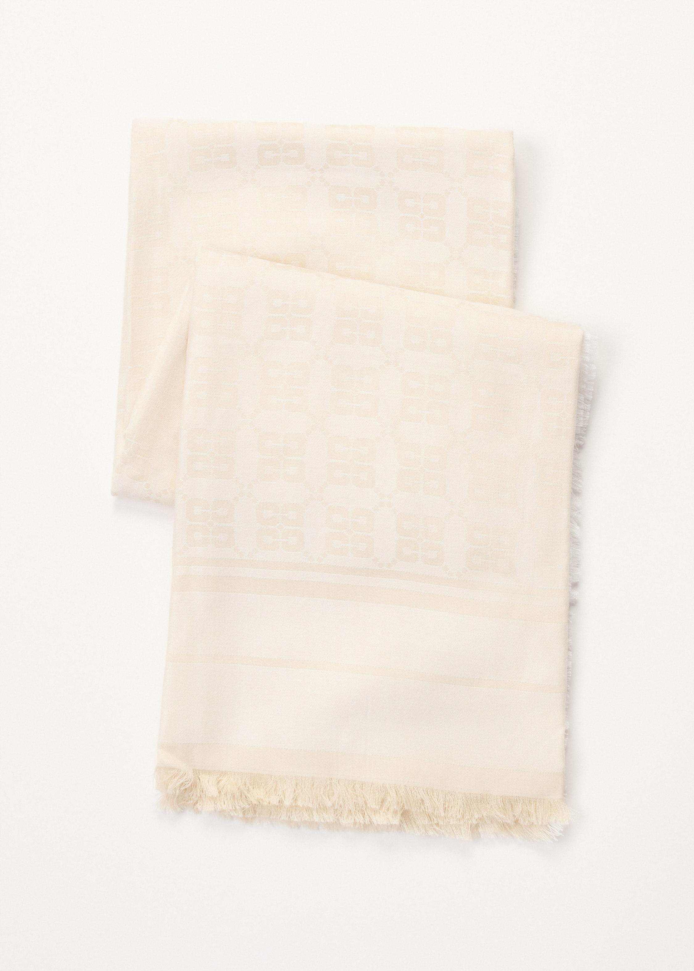 Jacquard logo sjaal
