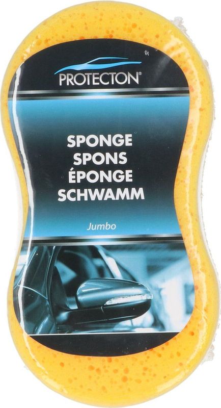 Protecton - Jumbo Spons - Autowas - Geel - Hoog Absorberend