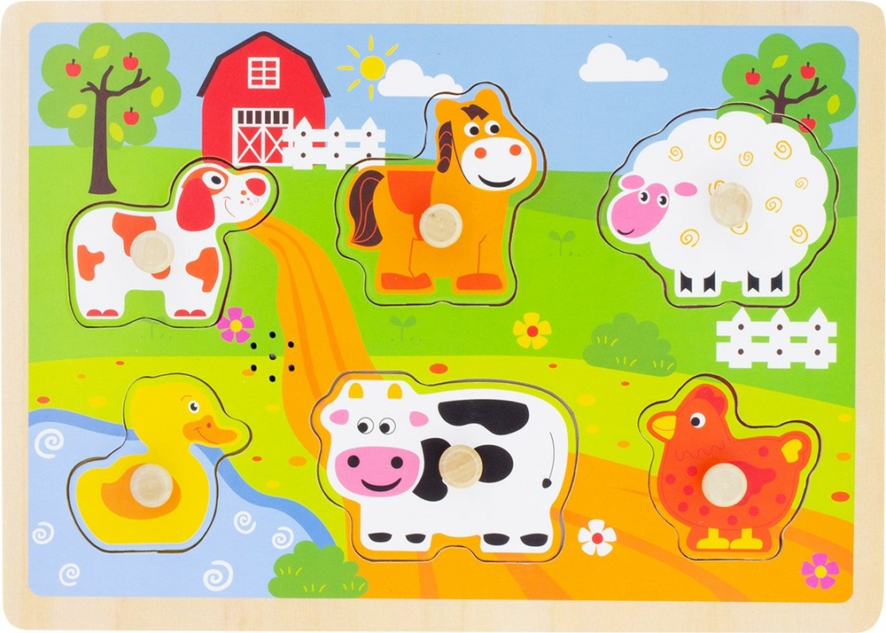 Puzzle sonore ferme musicale
