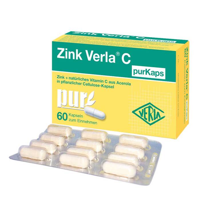 Zink Verla C Purkaps, 60 St