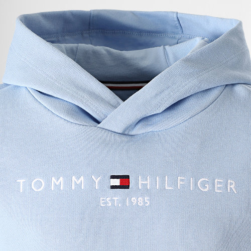 Sweat Capuche Enfant Essential 0205 Bleu Clair