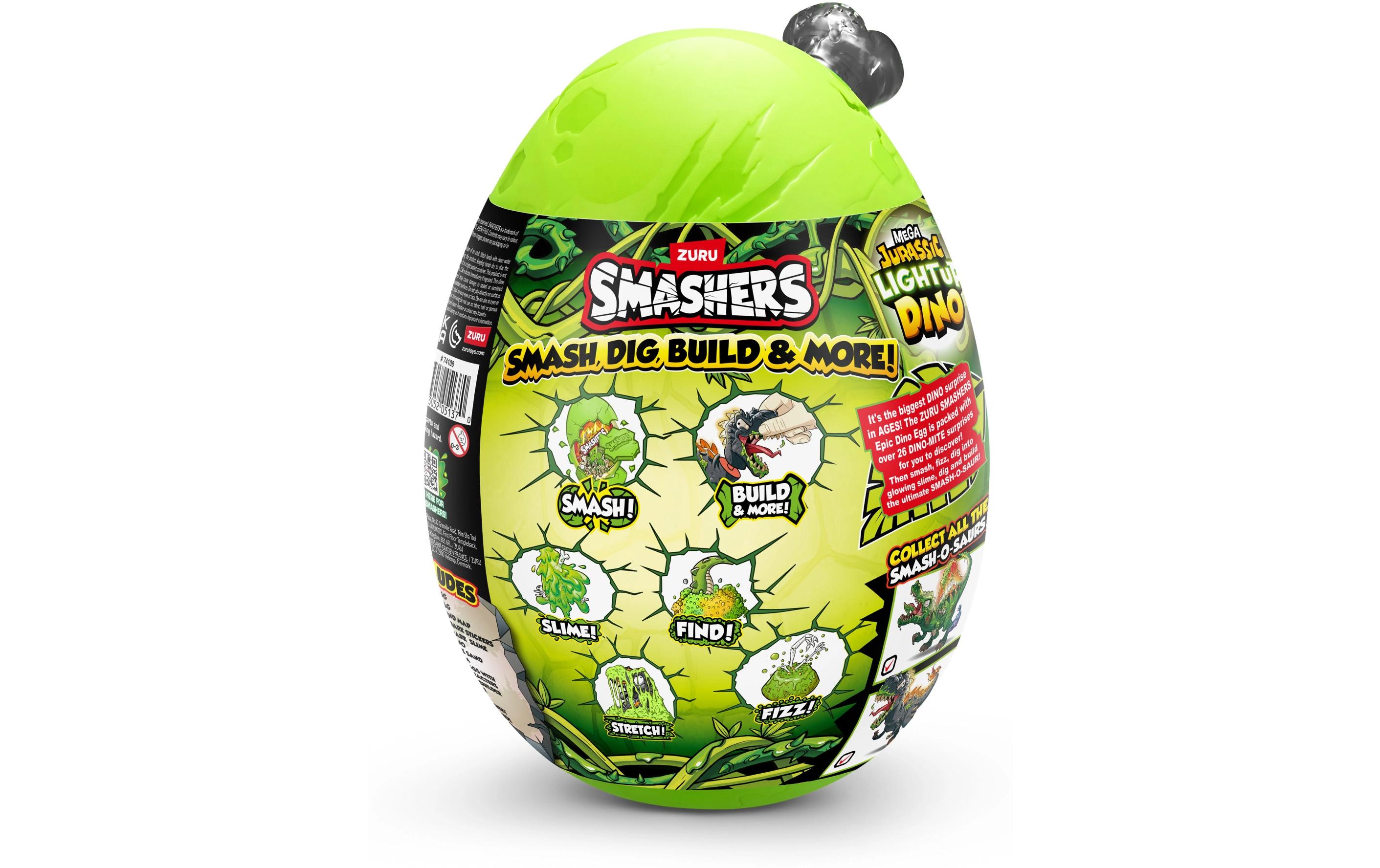 Sammelfigur Smashers Mega Jurassic Light up Dino assortiertSpielzeugfigur
