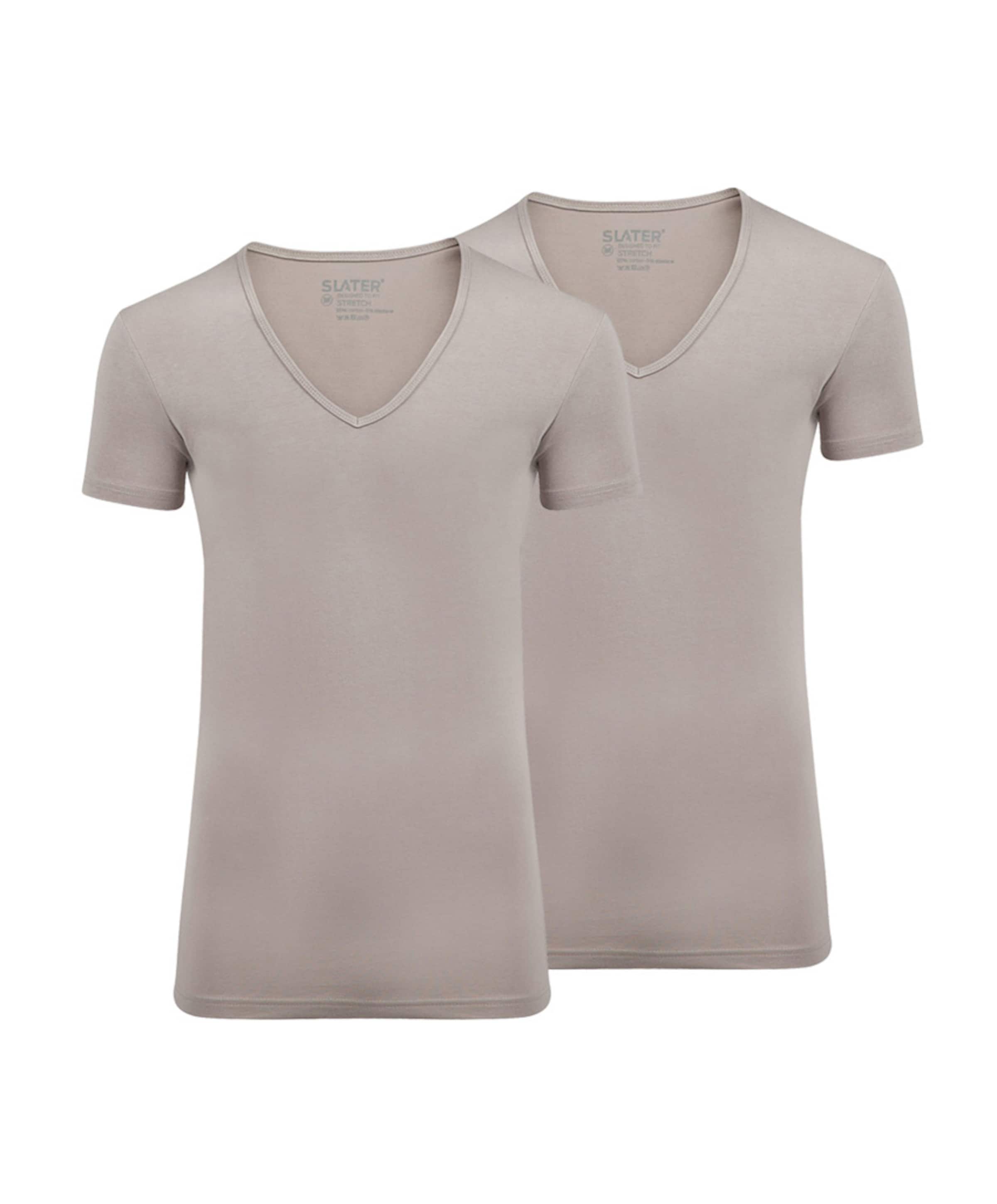 Slater Heren T-shirt beige