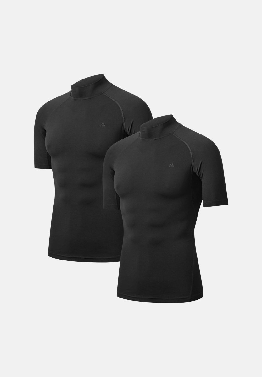 KORTÆRMET KOMPRESSIONS T-SHIRT