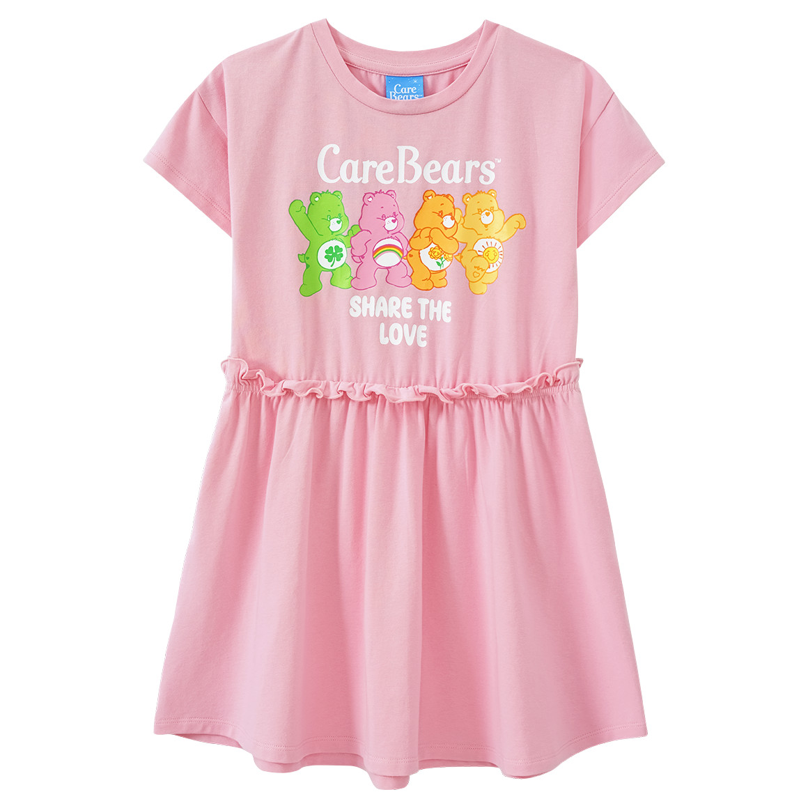 Topolino Glücksbärchis Kleid mit Print rosa