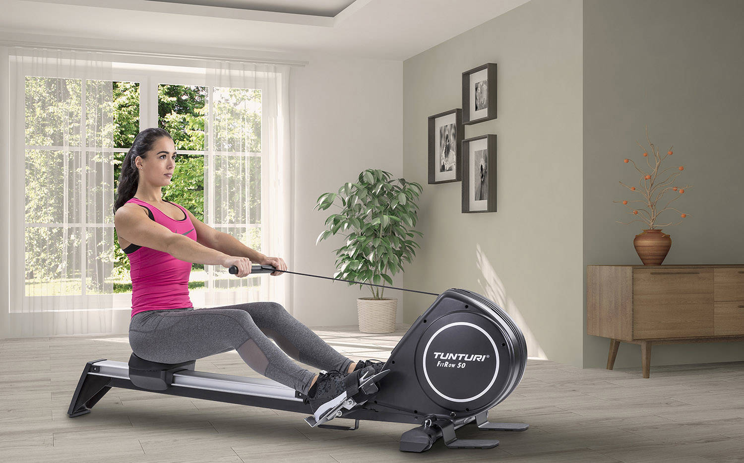 Tunturi roeitrainer FitRow 50