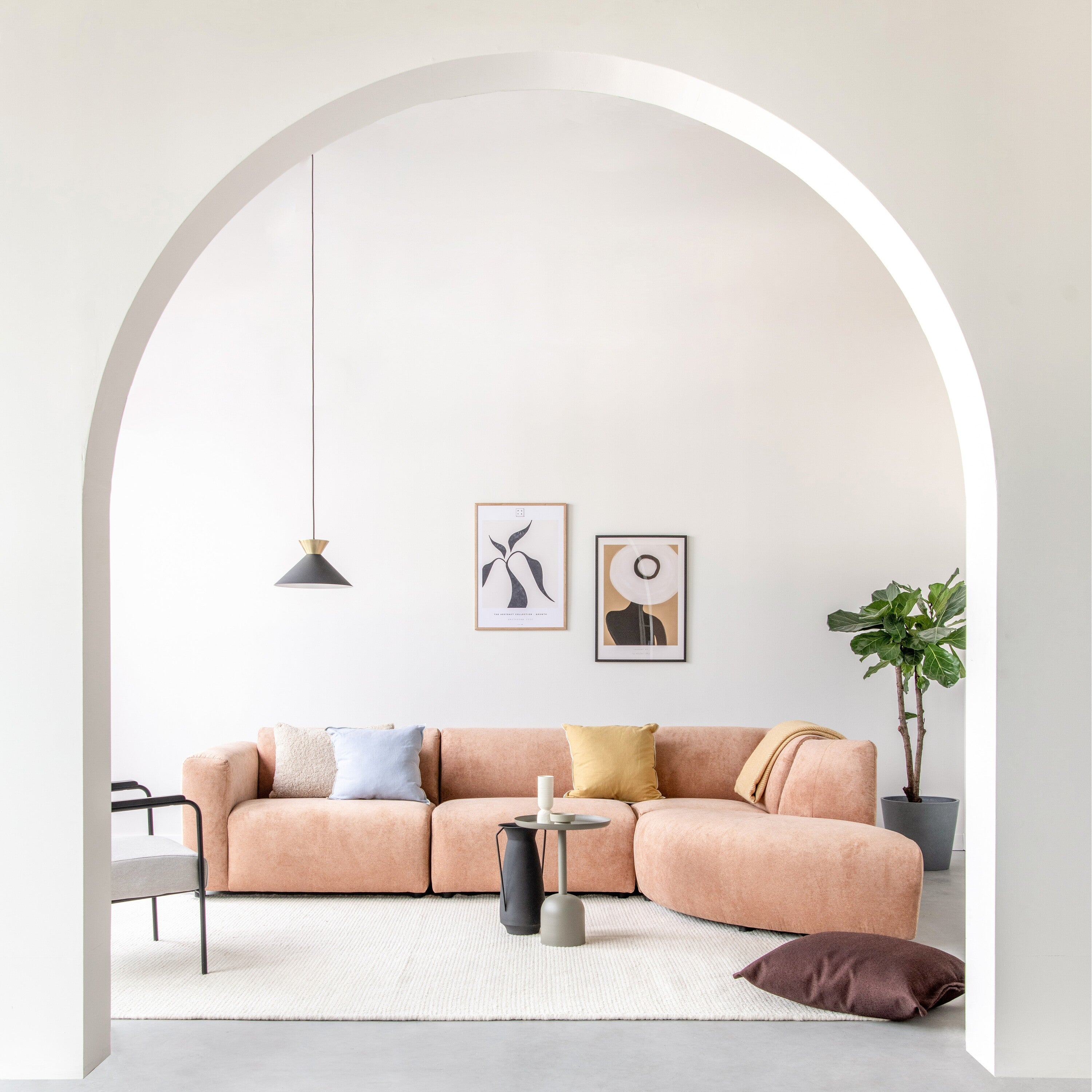 by fonQ Move Bank Element - Middenstuk - Licht Terra