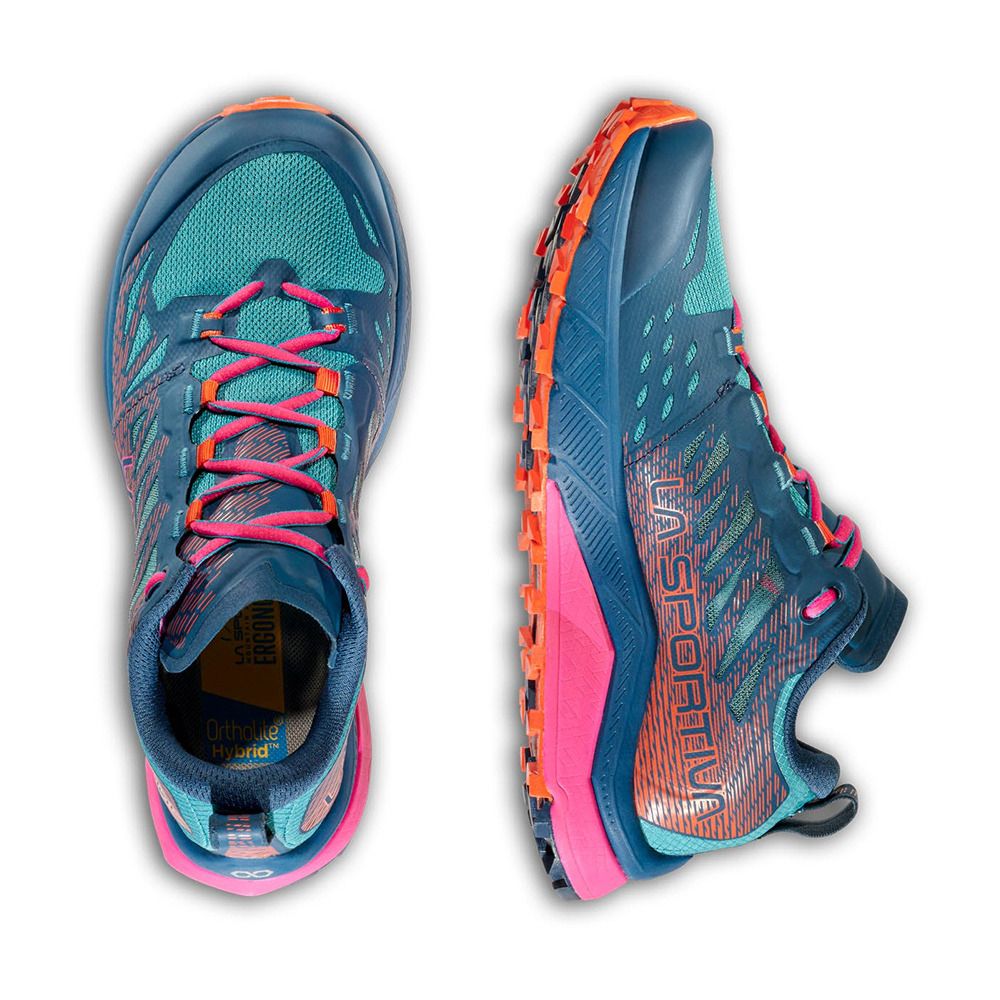 La Sportiva JACKAL II - Chaussures trail Femme storm blue/lagoon